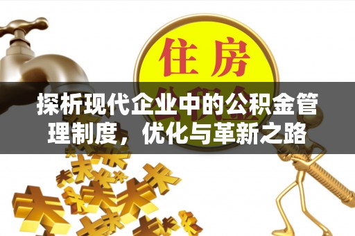 平武探析现代企业中的公积金管理制度，优化与革新之路