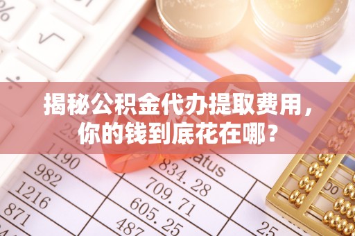平武揭秘公积金代办提取费用，你的钱到底花在哪？